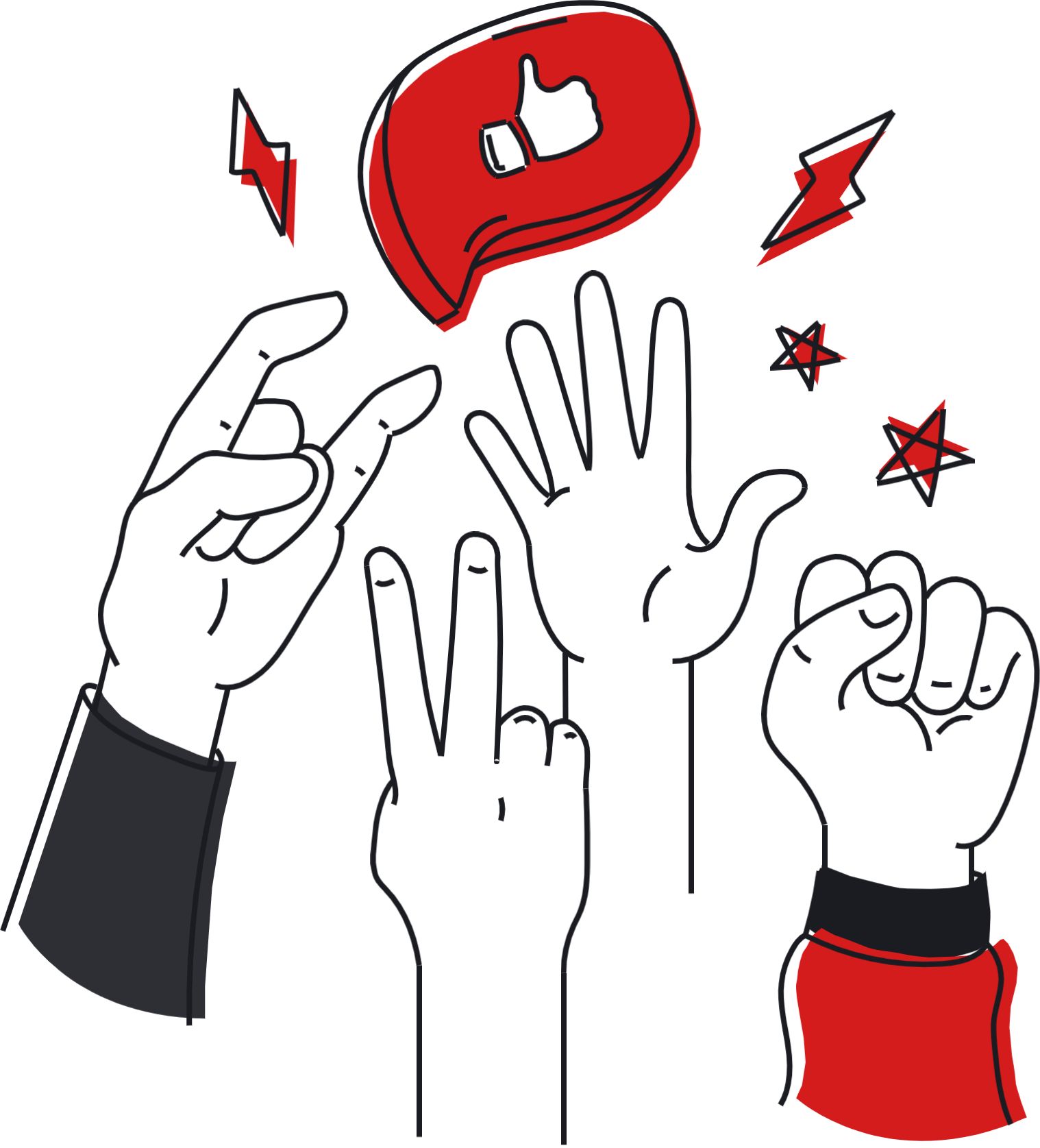 Rüstr phone and lips